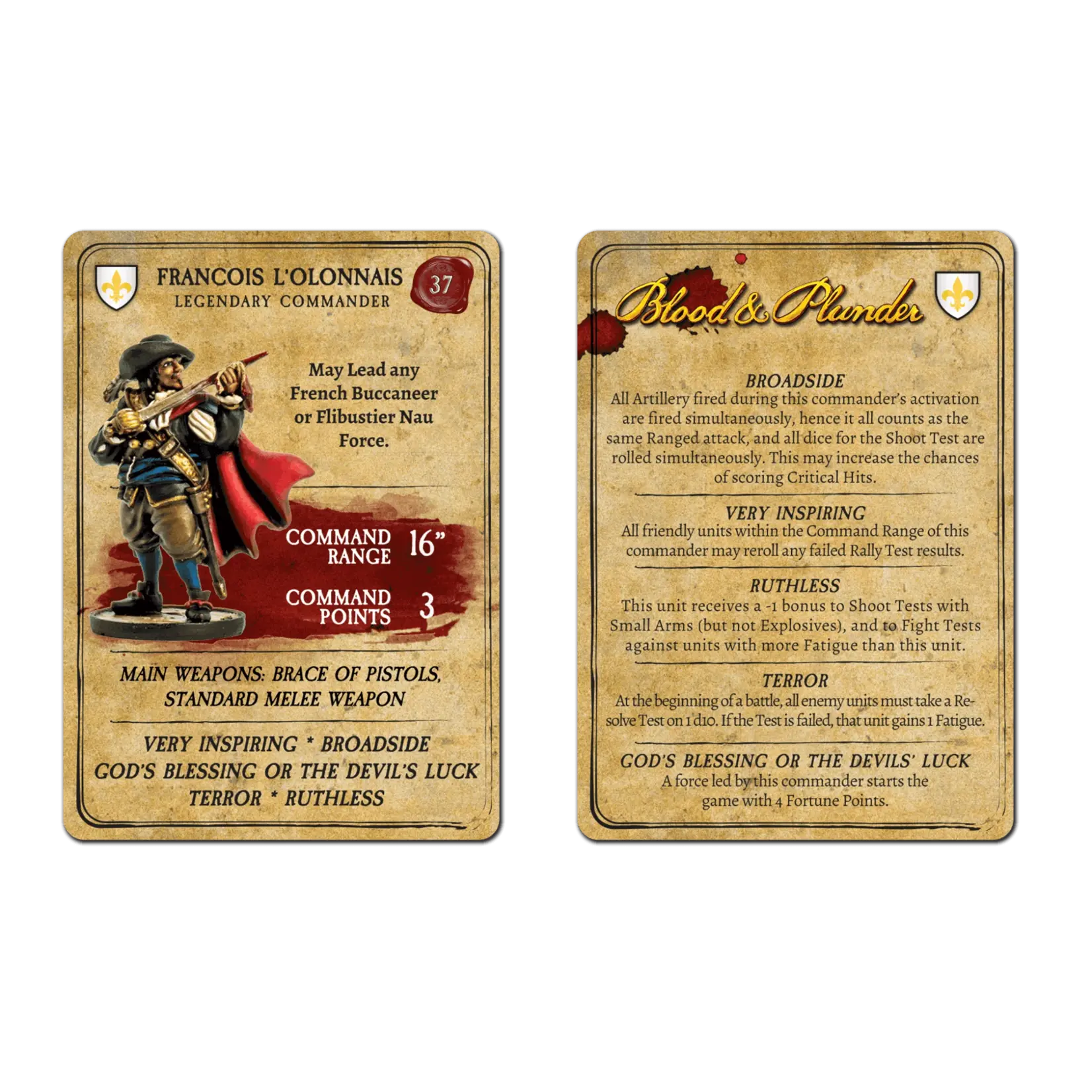 Firelock Games Francois l’Olonnais