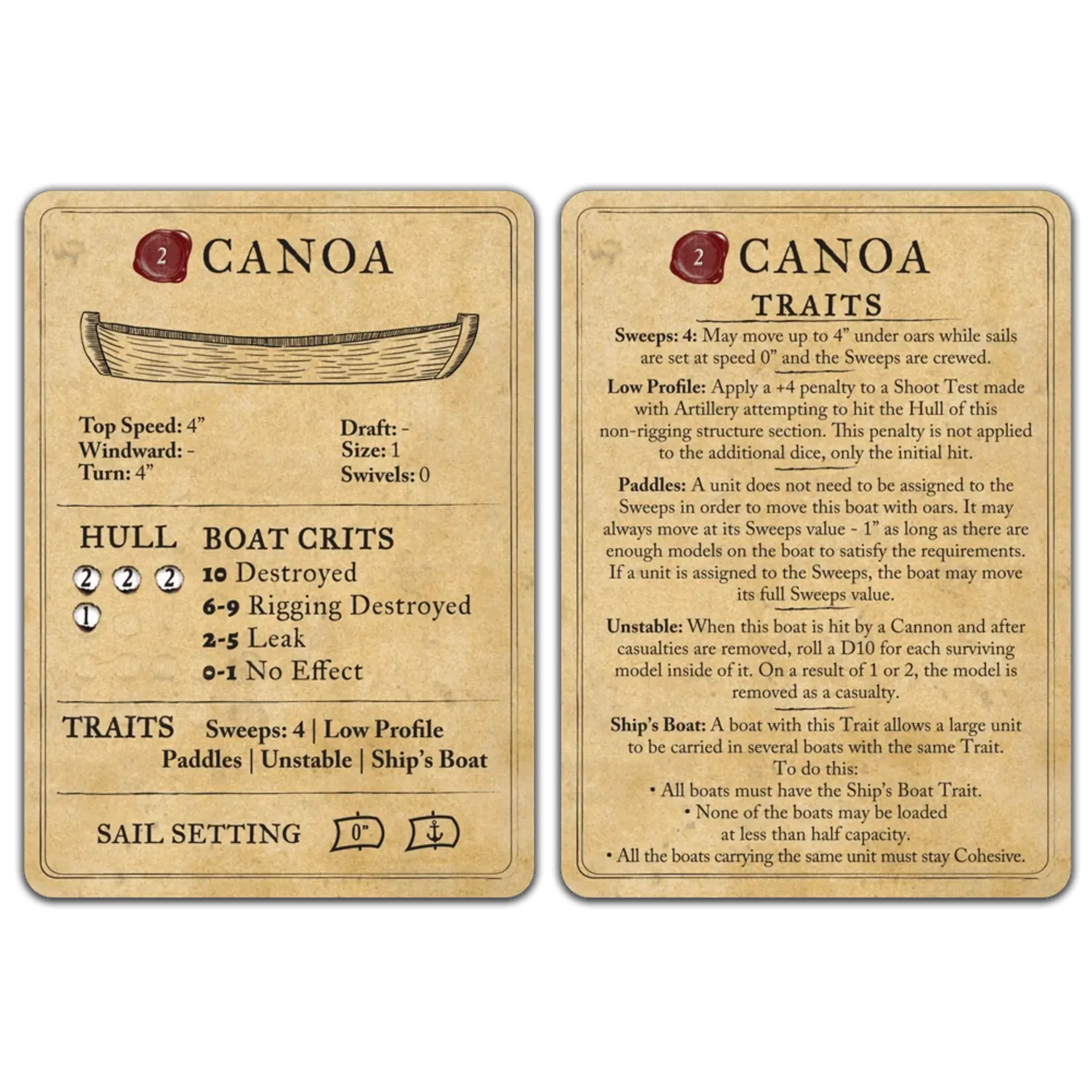 Firelock Games Birchbark Canoe (Canoa)