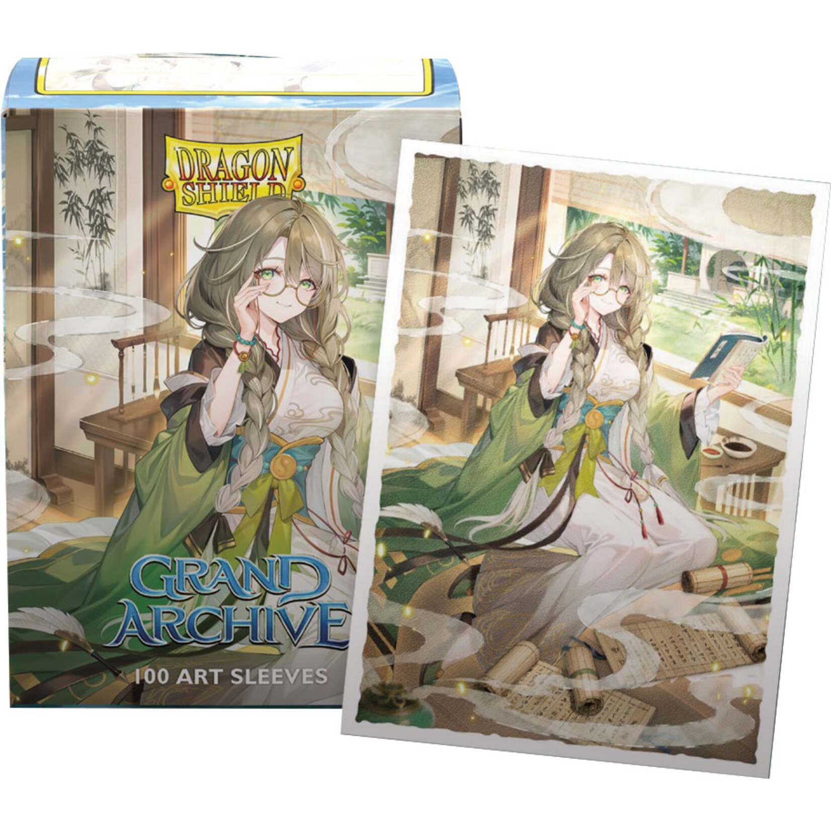 Arcane Tinmen Dragon Shields Grand Archive Kongming Wayward Maven Matte Art (100)