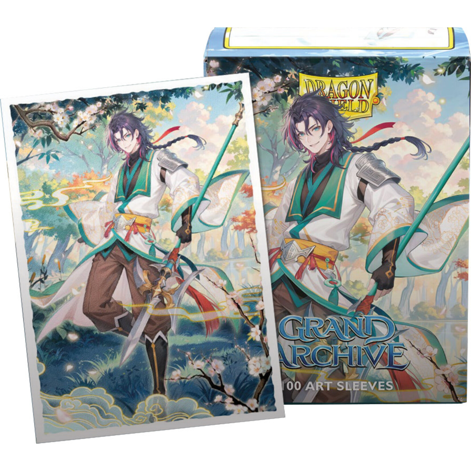 Arcane Tinmen Dragon Shields Grand Archive Jin, Fate Defiant Matte Art (100)