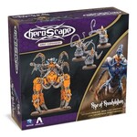 Renegade Game Studios Heroscape: Revna`s Rebuke - Iron Lich Viscerot and Necrotech Wraithriders Army Expansion
