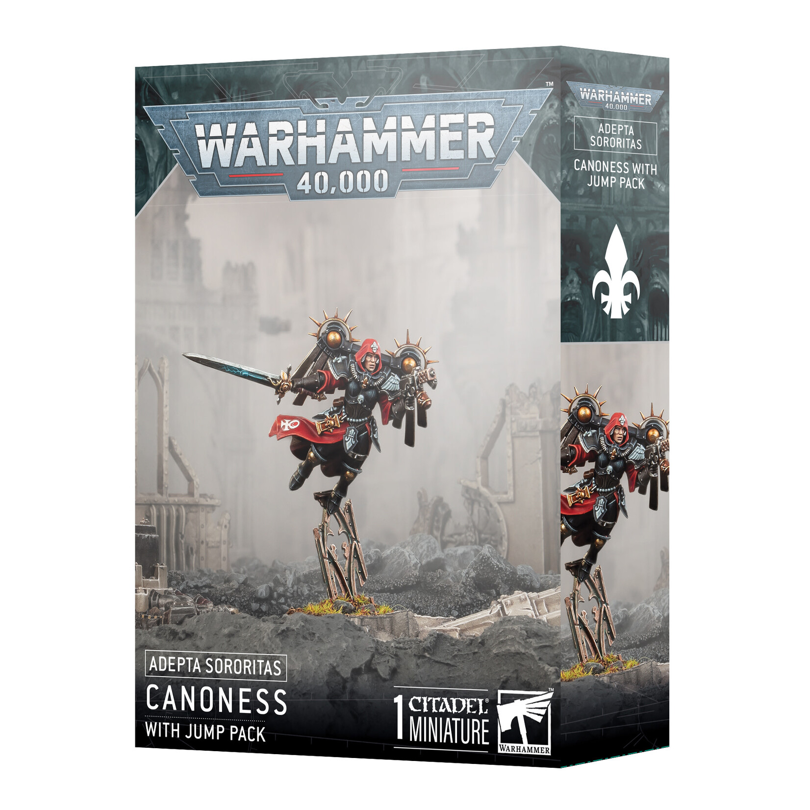 Games Workshop Adepta Sororitas Canoness w/ Jump Pack