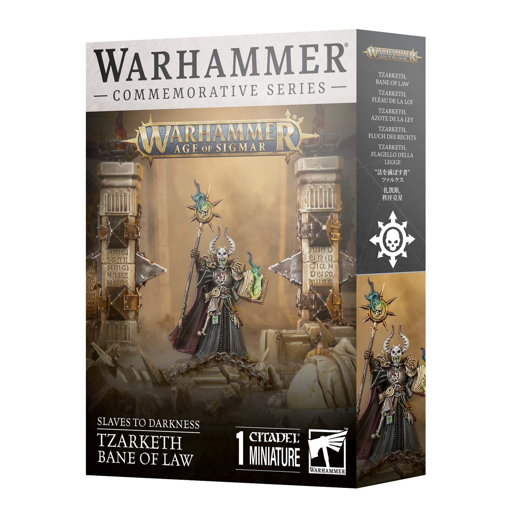 Games Workshop Slaves to Darkness Tzarketh, Bane of Law
