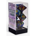 Chessex Mega-hedral Mosaic/yellow 7-Die Set Festive