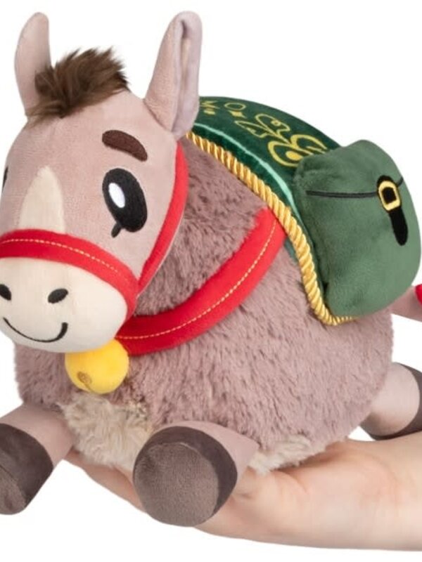 squishable Mini Festive Donkey Squishable 9"