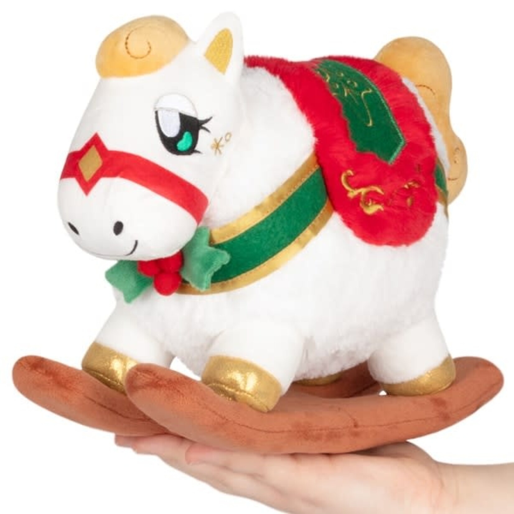 squishable Mini Festive Rocking Horse Squishable 9"