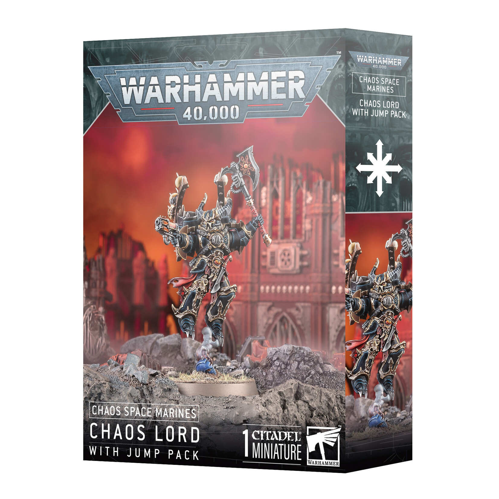 Games Workshop Chaos Space Marines: Chaos Lord w/ Jump Pack
