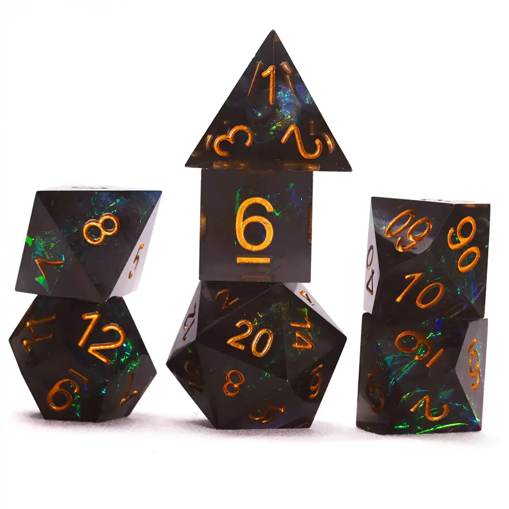 Sirius Dice Sharp Night Fairy Dice Set