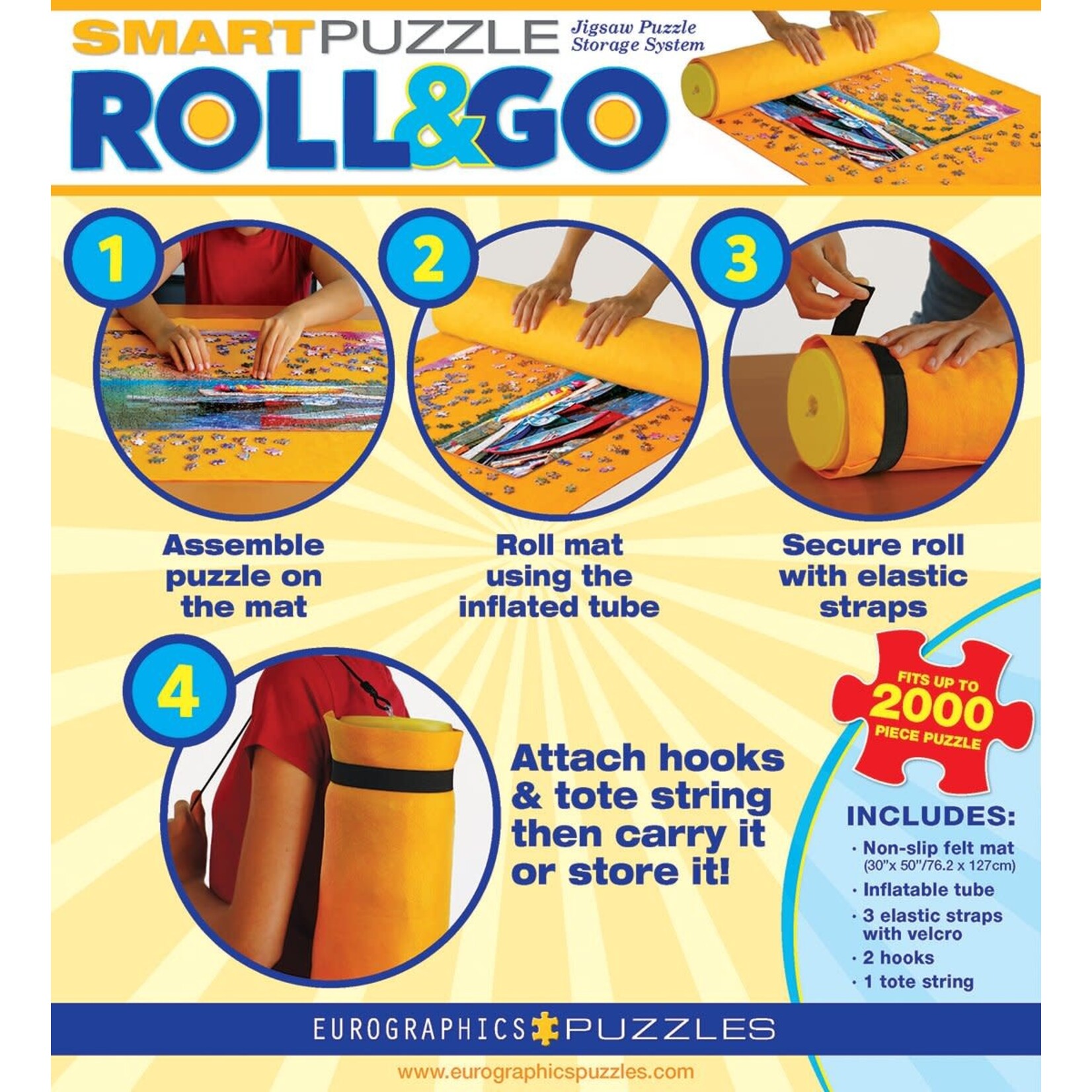 EuroGraphics Smart Puzzle Roll & Go Mat