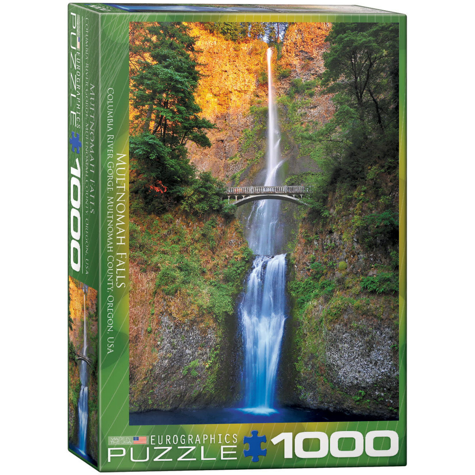 EuroGraphics Multnomah Falls Oregon 1000pc