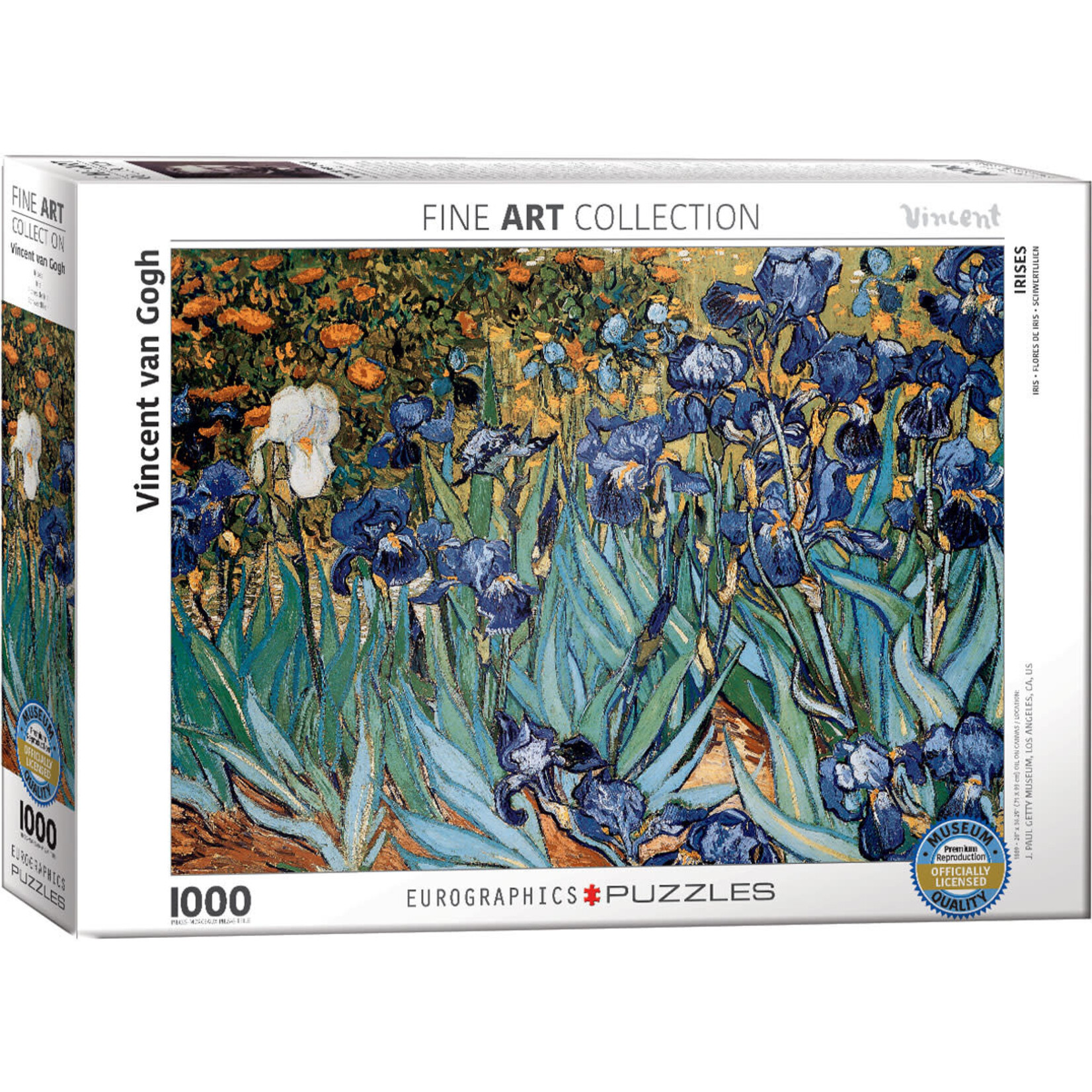 EuroGraphics Irises Vincent van Gogh 1000pc