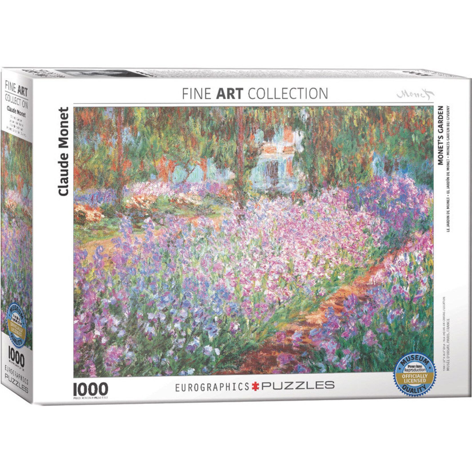 EuroGraphics Monet's Garden Claude Monet 1000pc