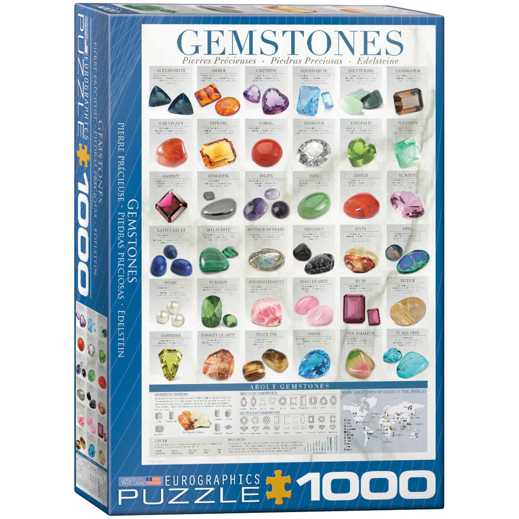 EuroGraphics Gemstones 1000pc