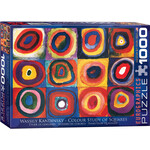 EuroGraphics Color Study of Squares Wassily Kandinsky 1000 pc