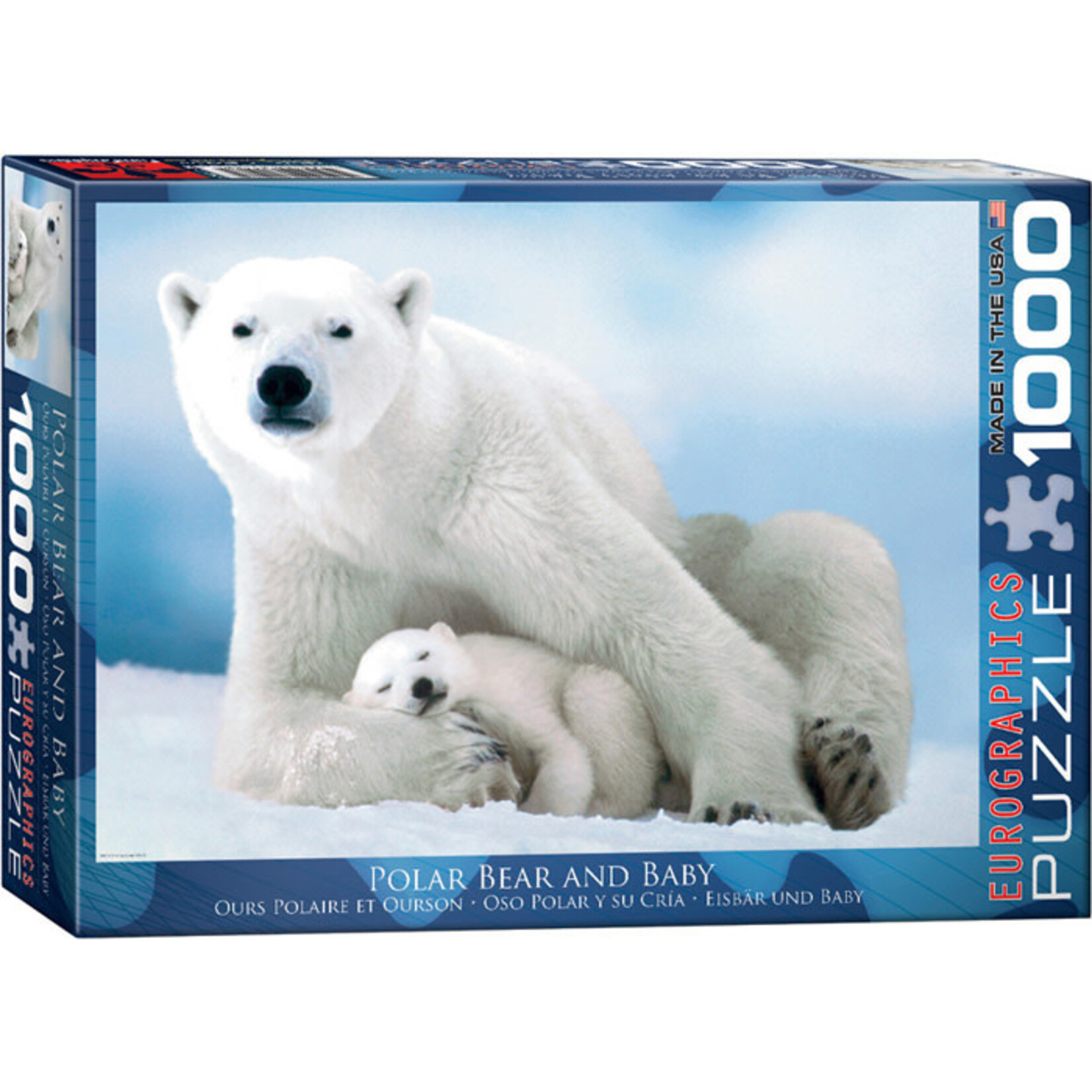 EuroGraphics Polar Bear & Baby 1000pc
