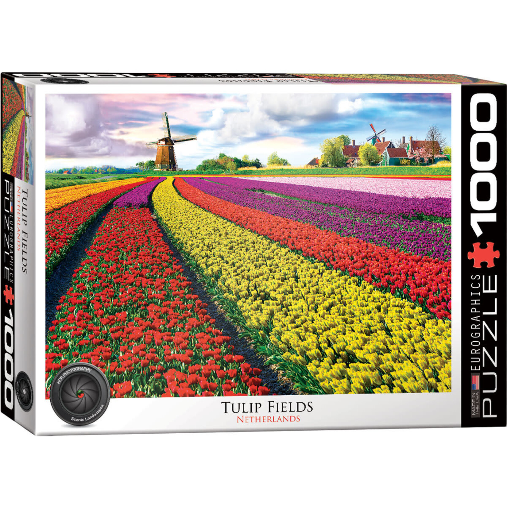 EuroGraphics Tulip Field - Netherlands 1000pc