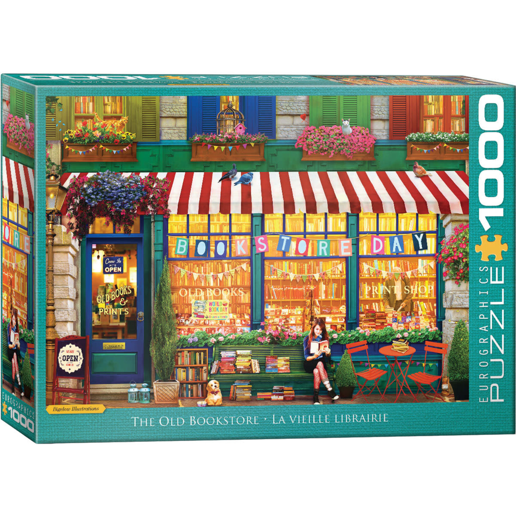 EuroGraphics The Old Bookstore 1000pc