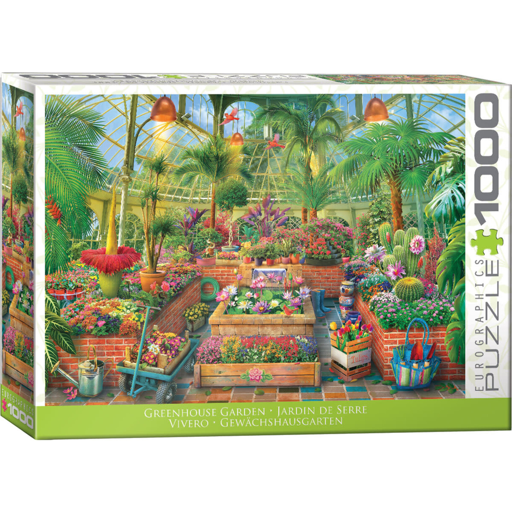 EuroGraphics Greenhouse Garden 1000pc