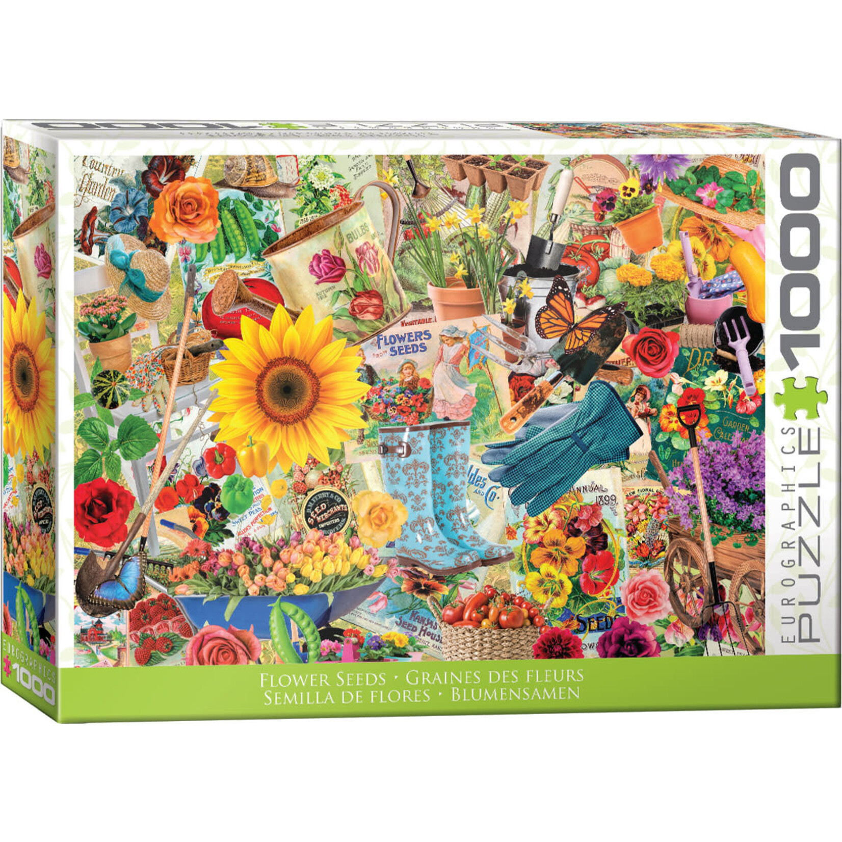 EuroGraphics Flower Seeds 1000pc