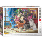 EuroGraphics Puzzling Cats 1000pc