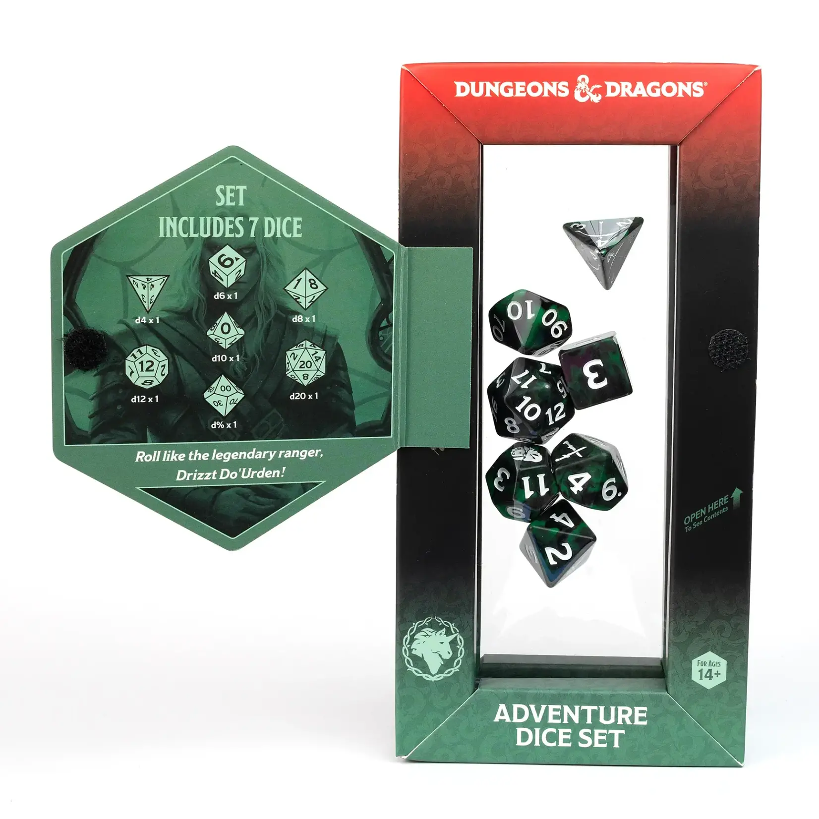 Sirius Dice D&D Adventure Dice Legend of Drizzt