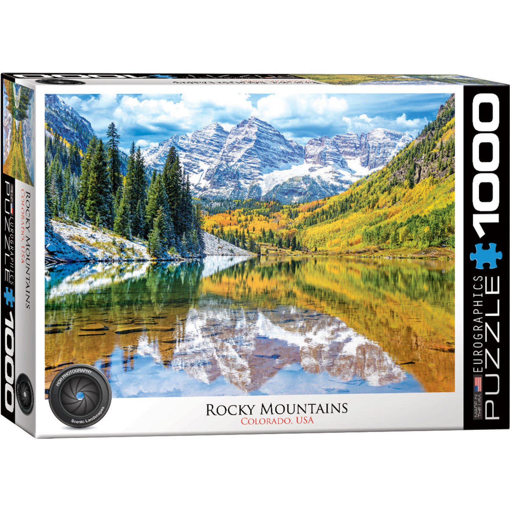 EuroGraphics Rocky Mountains Colorado 1000pc
