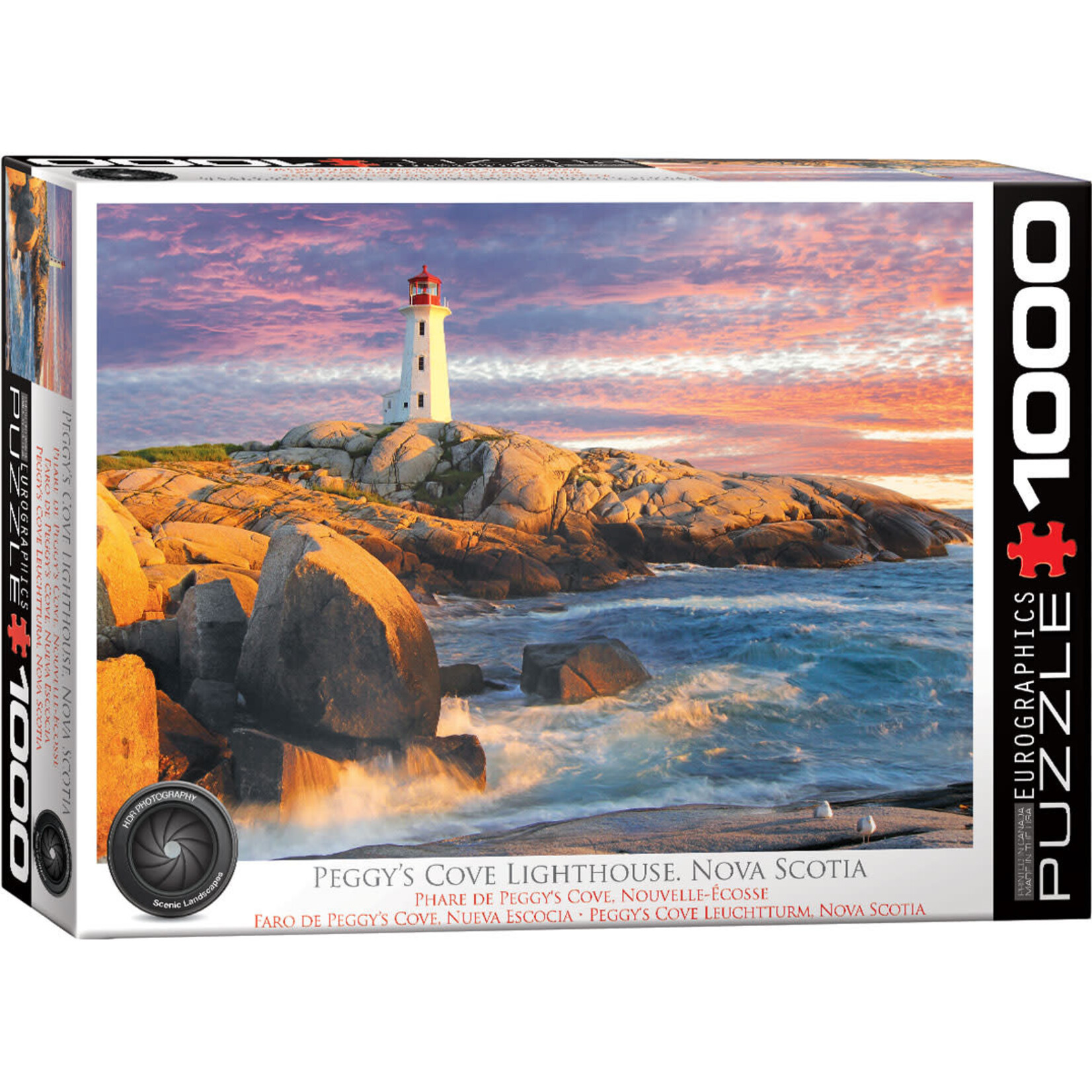 EuroGraphics Peggy’s Cove Lighthouse Nova Scotia 1000pc