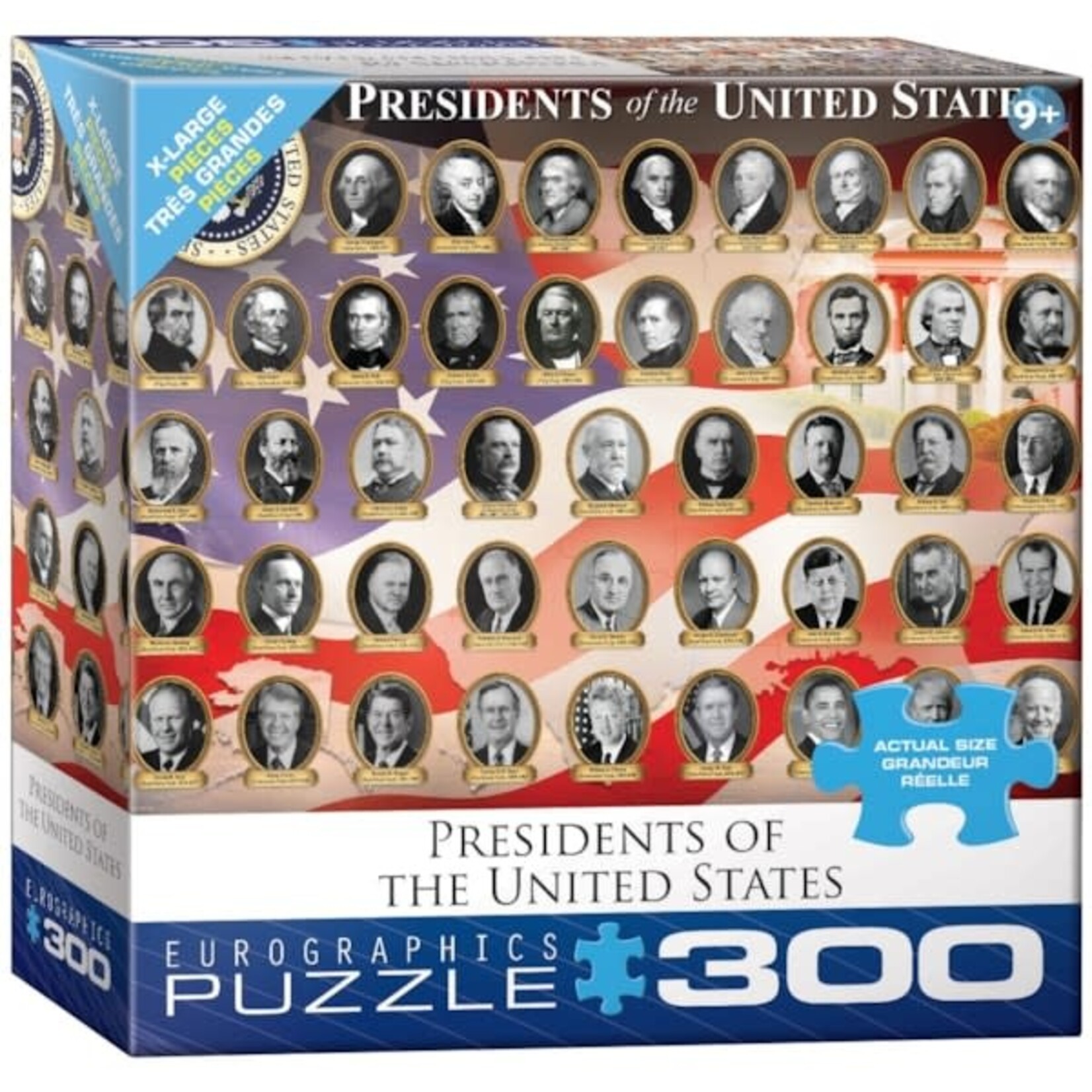 EuroGraphics Presidents of the United States 300pc