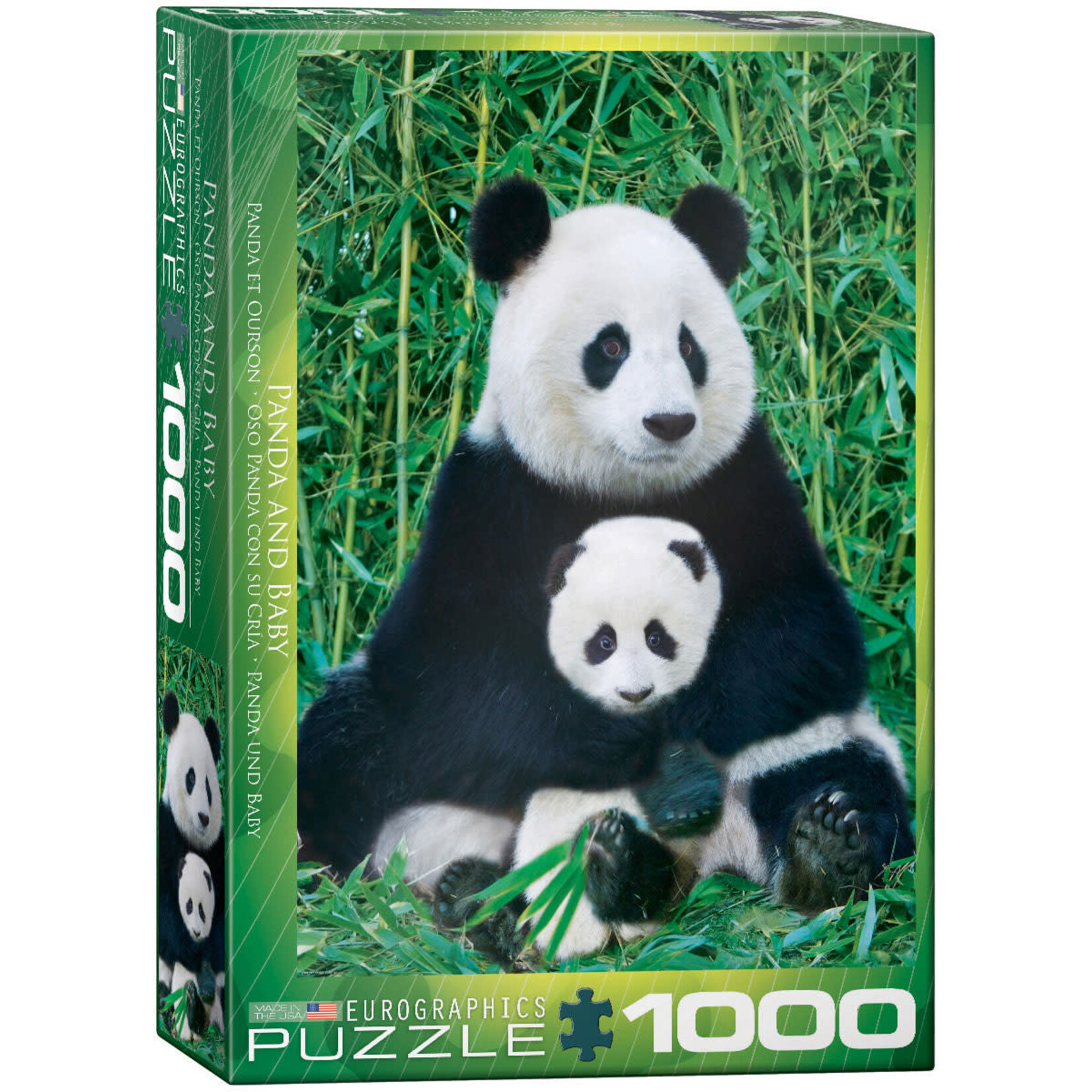 EuroGraphics Panda & Baby 1000pc