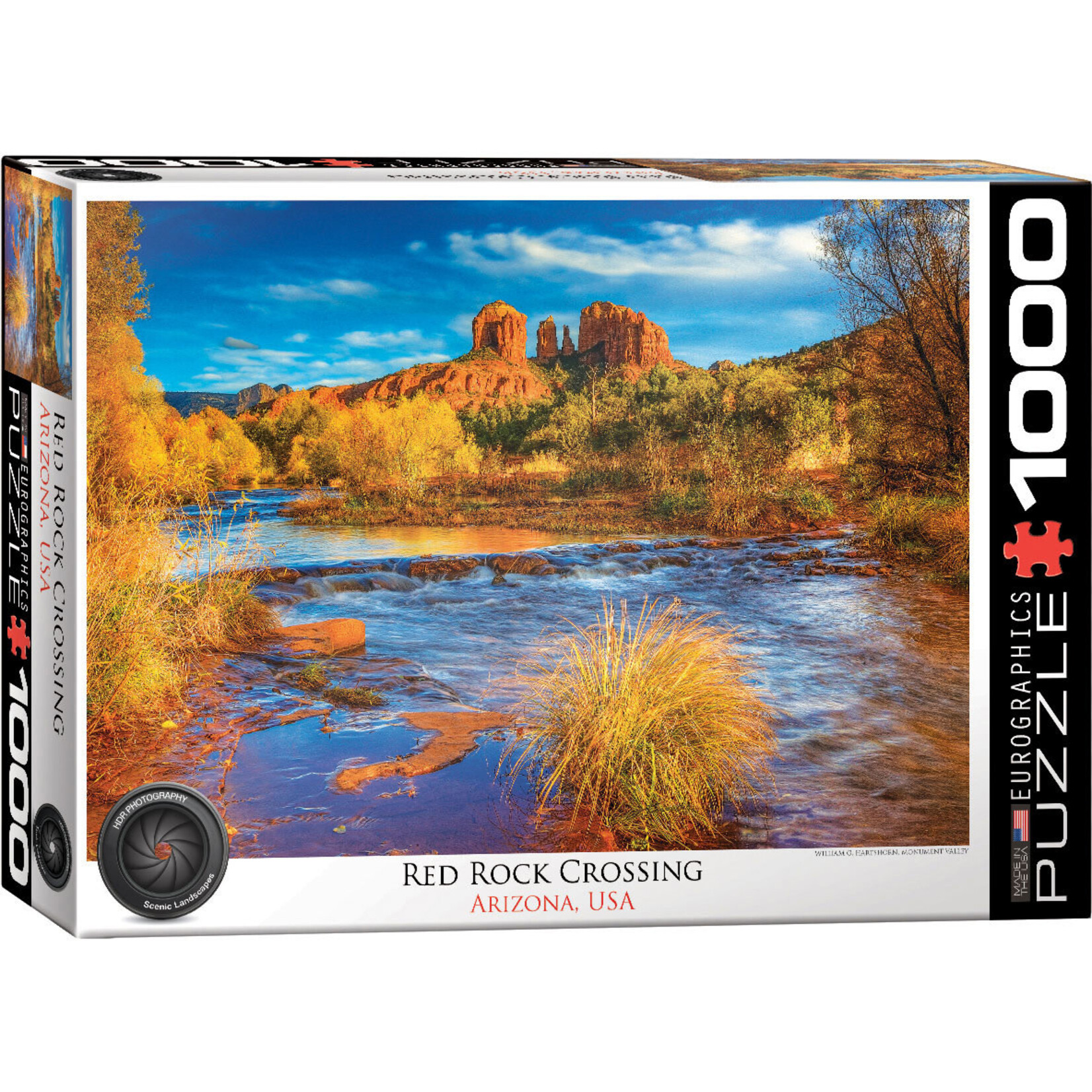 EuroGraphics Red Rock Crossing AZ 1000pc