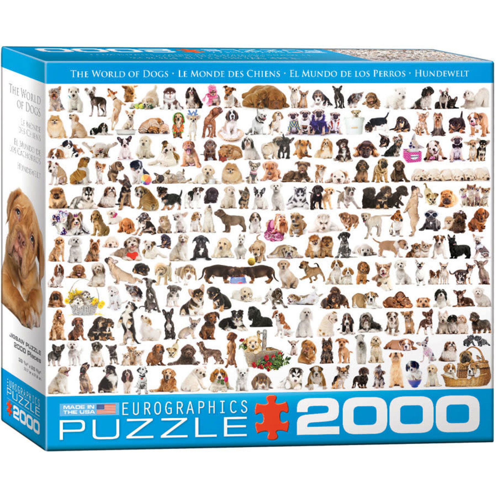 EuroGraphics The World of Dogs 2000pc
