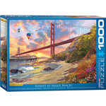 EuroGraphics Sunset at Baker Beach 1000pc