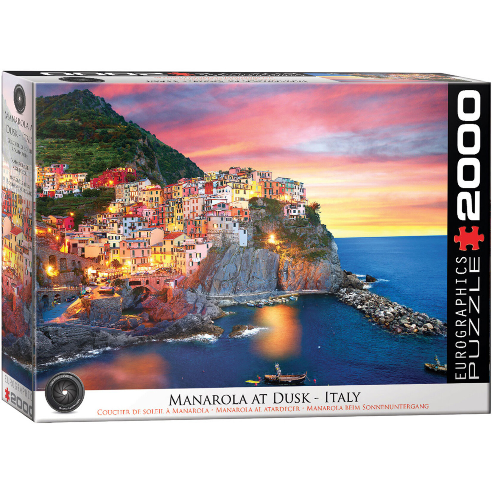 EuroGraphics Manarola at Dusk Italy 2000pc