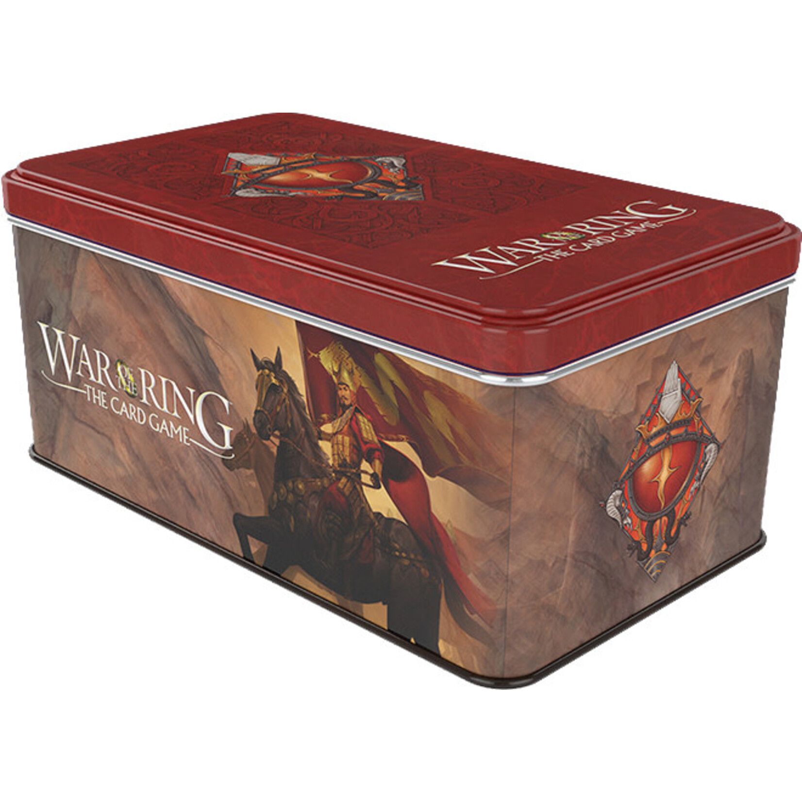 Ares Games War of the Ring The Card Game - Shadow Card Box and Sleeves (Red Bannerman version) Ares Games War of the Ring The Card Game - Shadow Card Box and Sleeves (Red Bannerman version)