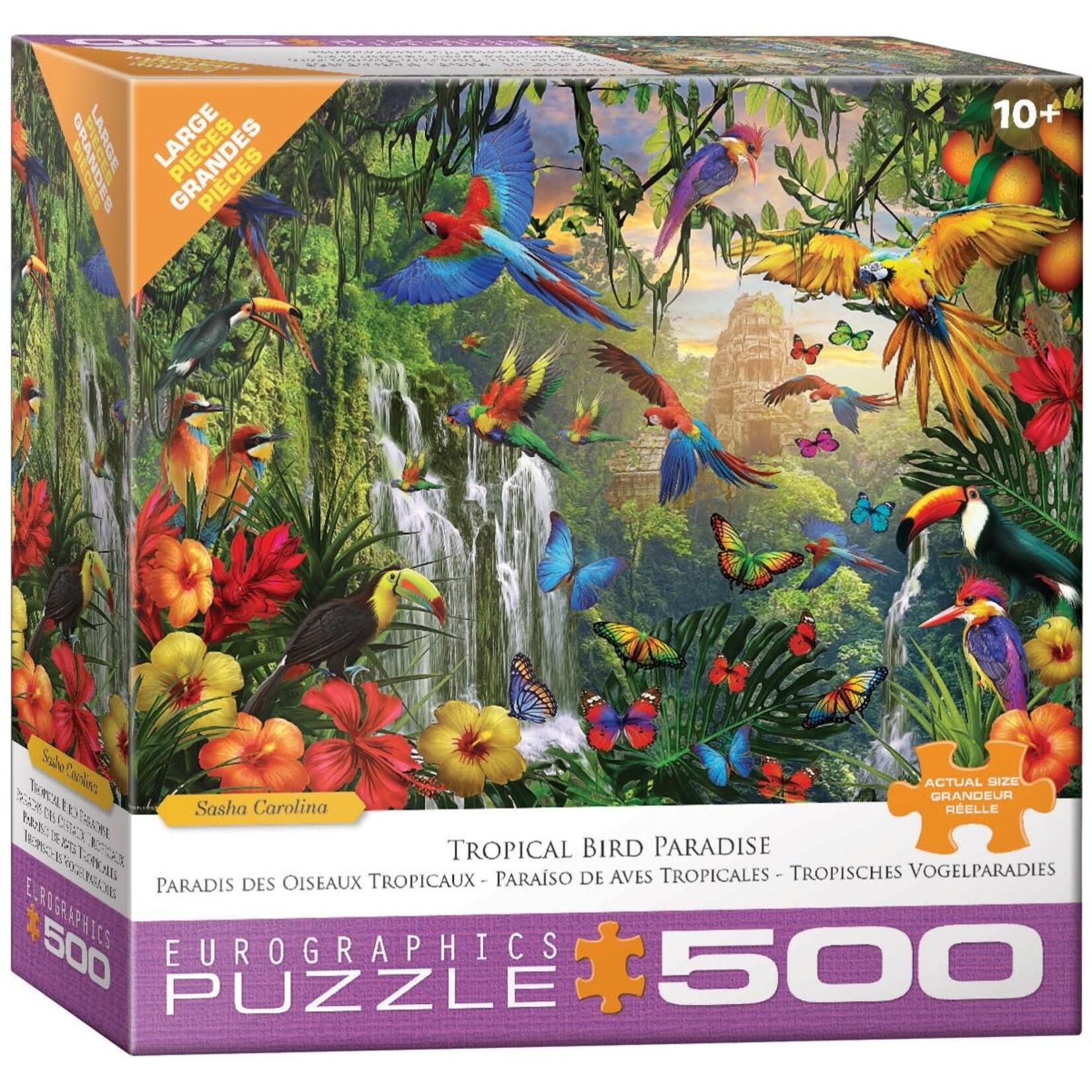 EuroGraphics Tropical Bird Paradise 500pc