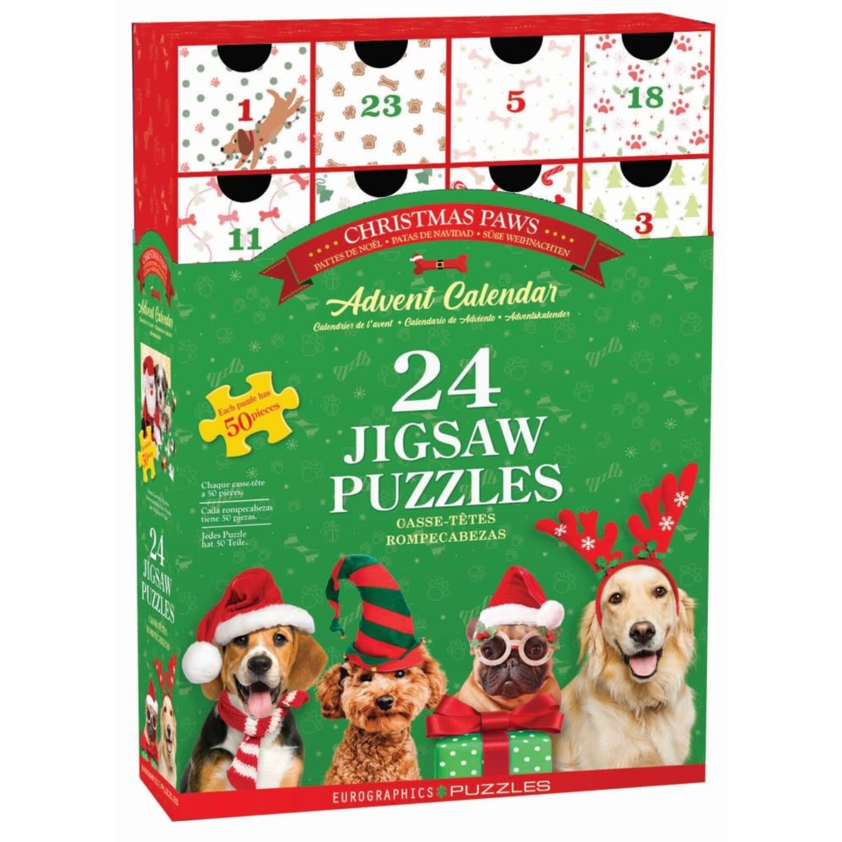 EuroGraphics Christmas Paws Advent Calendar