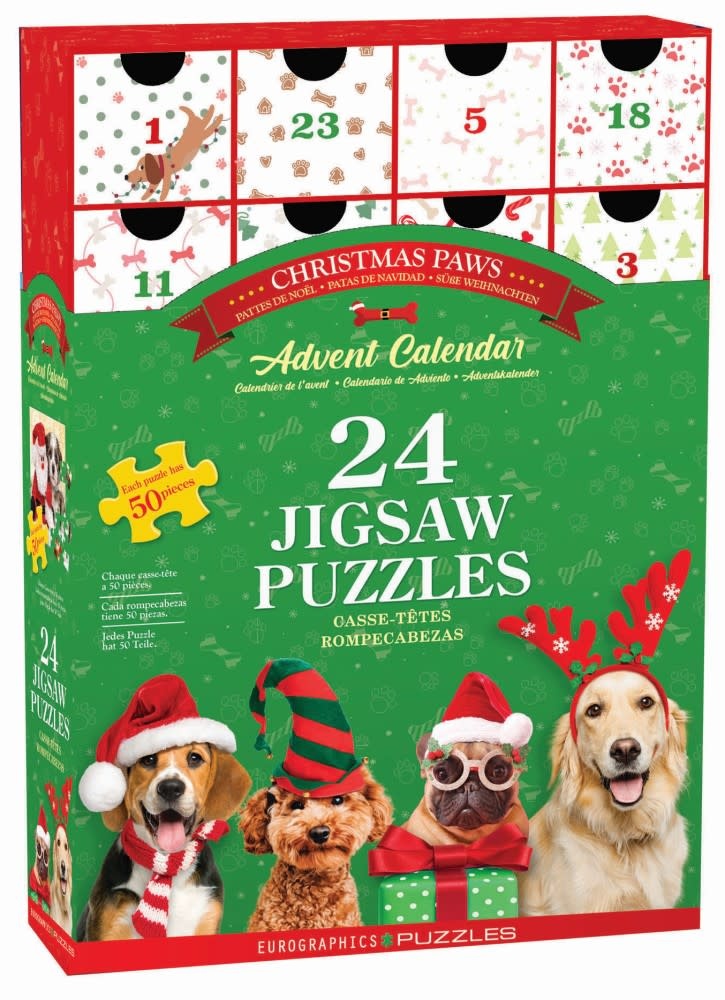 Christmas Paws Advent Calendar Recess Games LLC Christmas Paws Advent Calendar Recess Games LLC