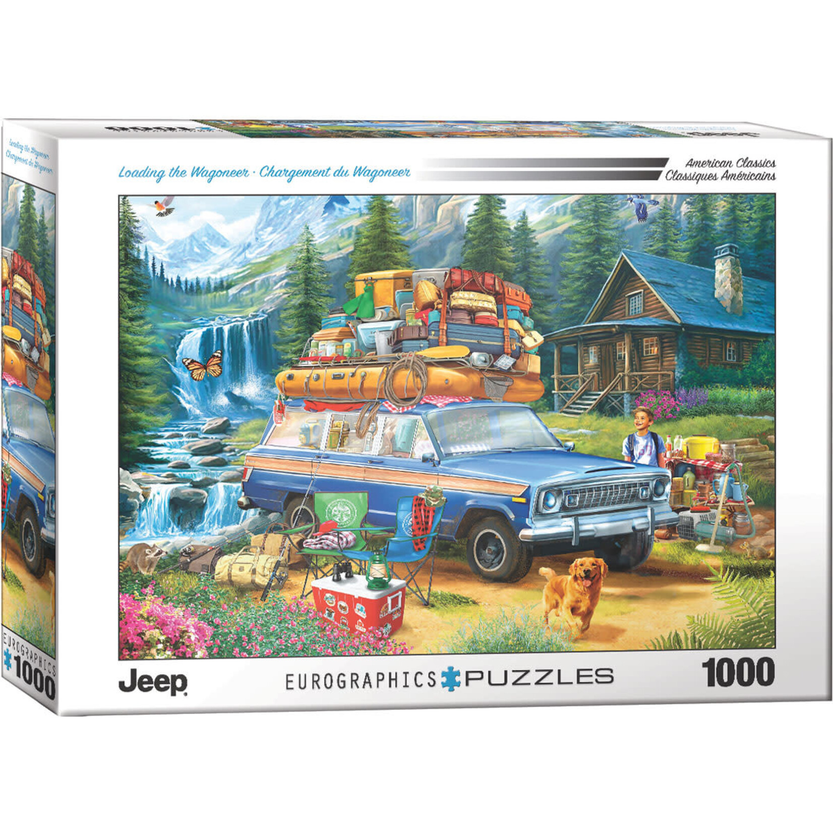 EuroGraphics Loading the Wagoneer 1000pc
