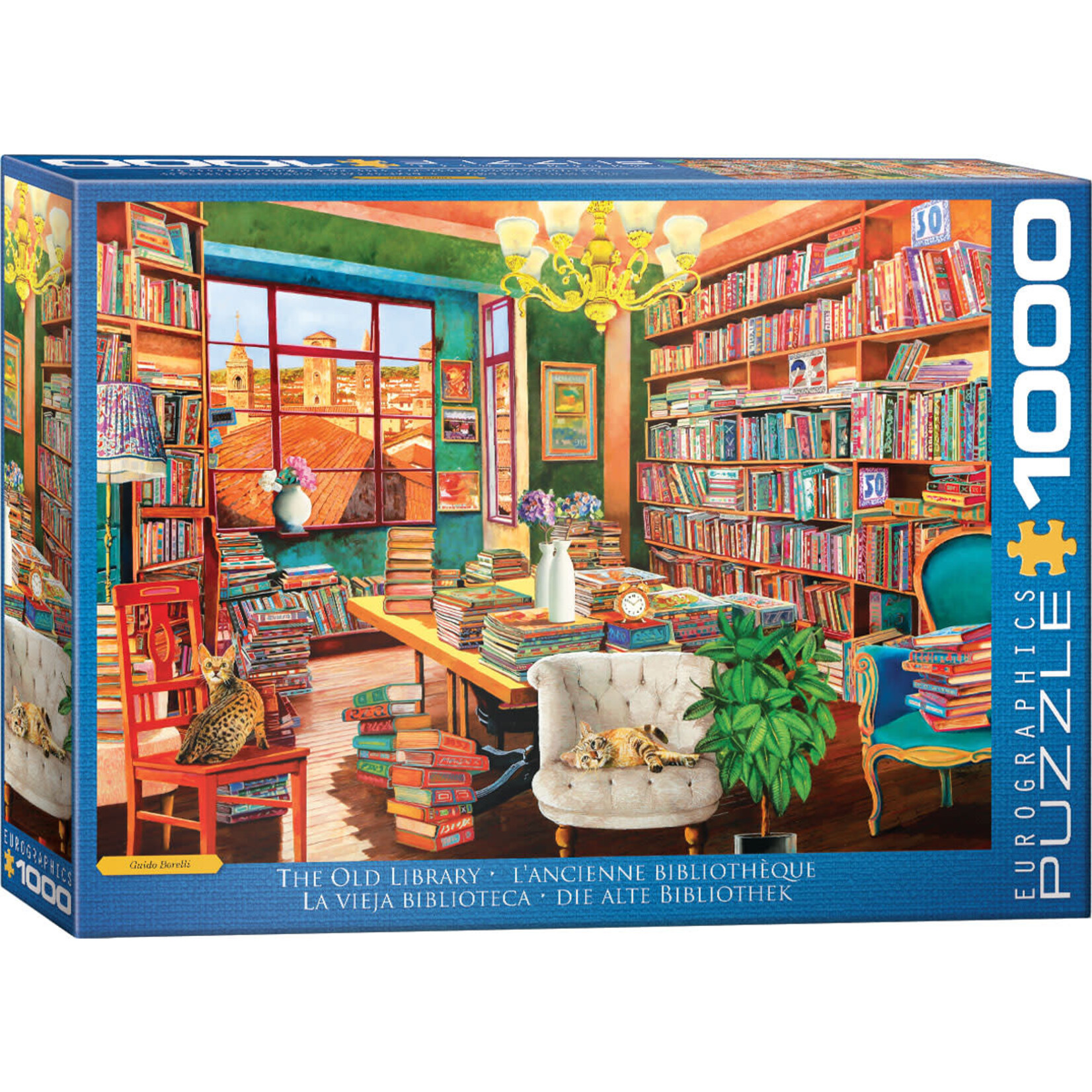 EuroGraphics The Old Library 1000pc