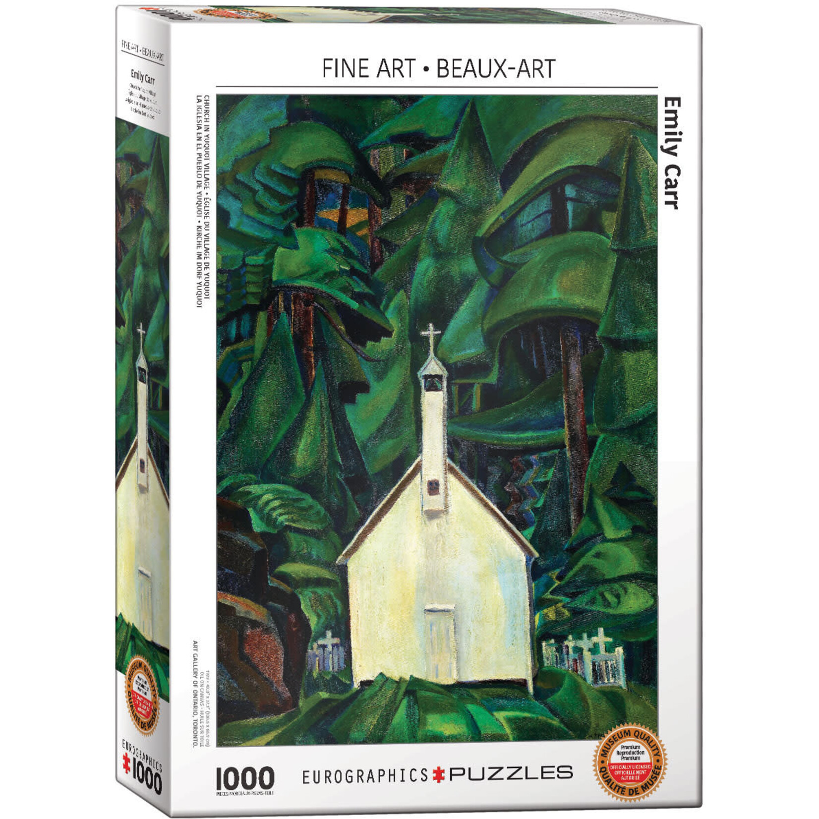 EuroGraphics Church in Yuquot Village 1000pc