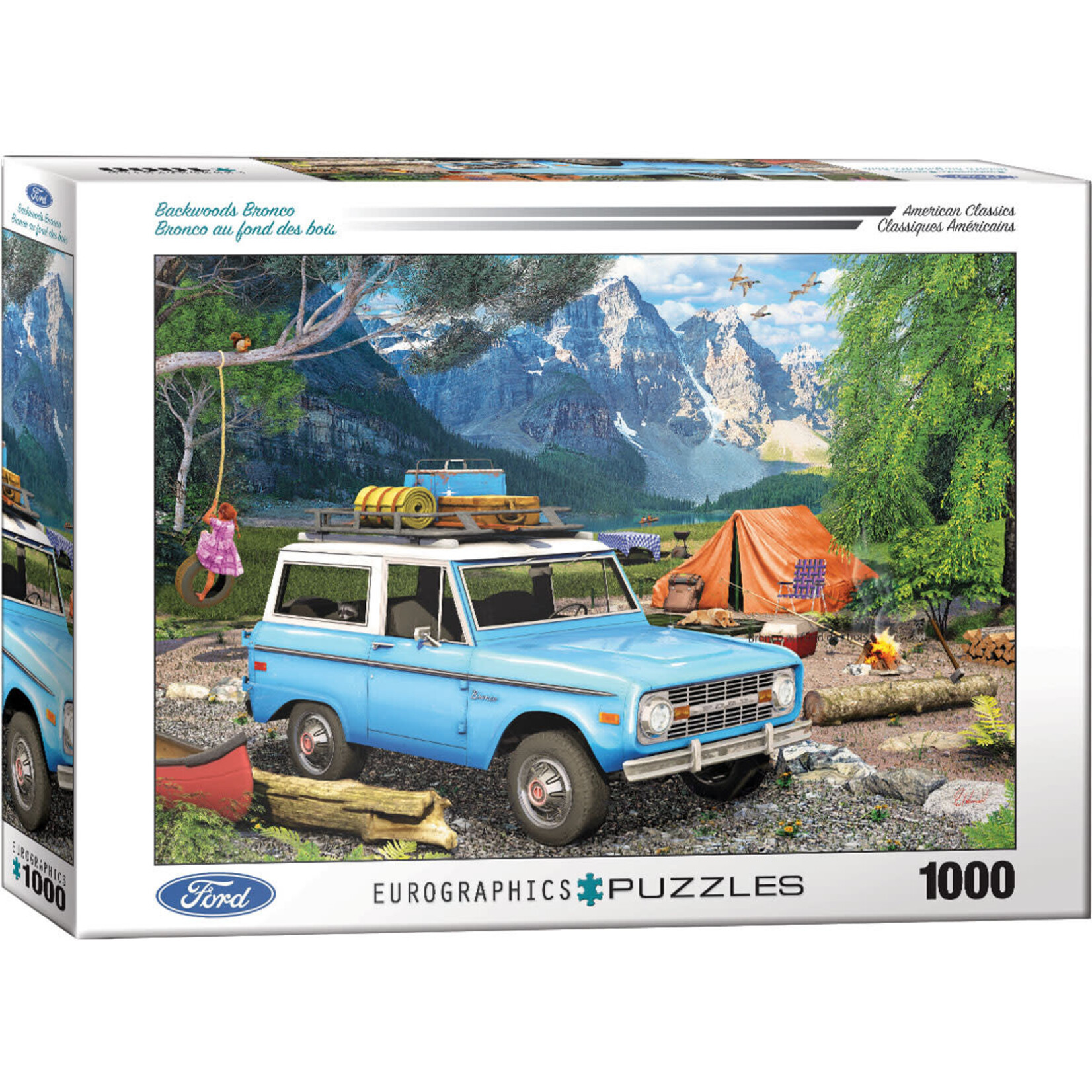 EuroGraphics Backwoods Bronco 1000pc