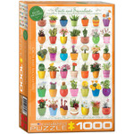 EuroGraphics Cacti & Succulents 1000pc