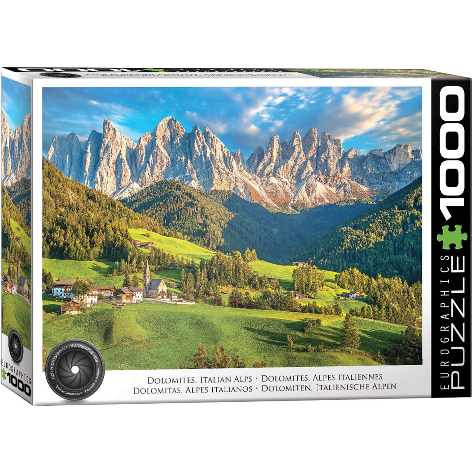 EuroGraphics Dolomites Mountains Alto Adige Italy 1000pc