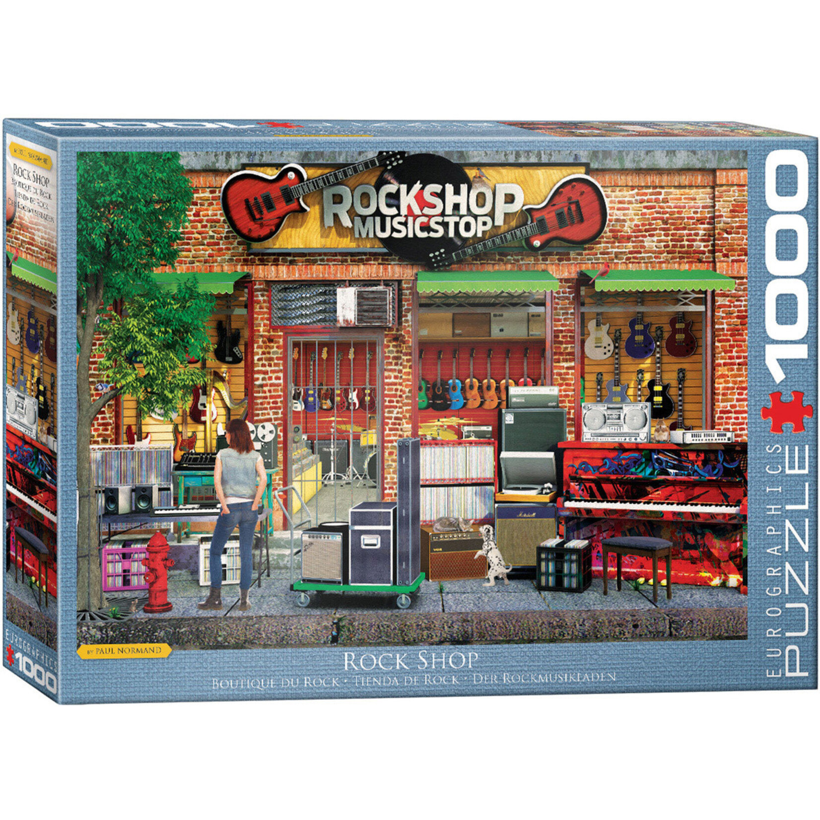 EuroGraphics Rock Shop 1000pc