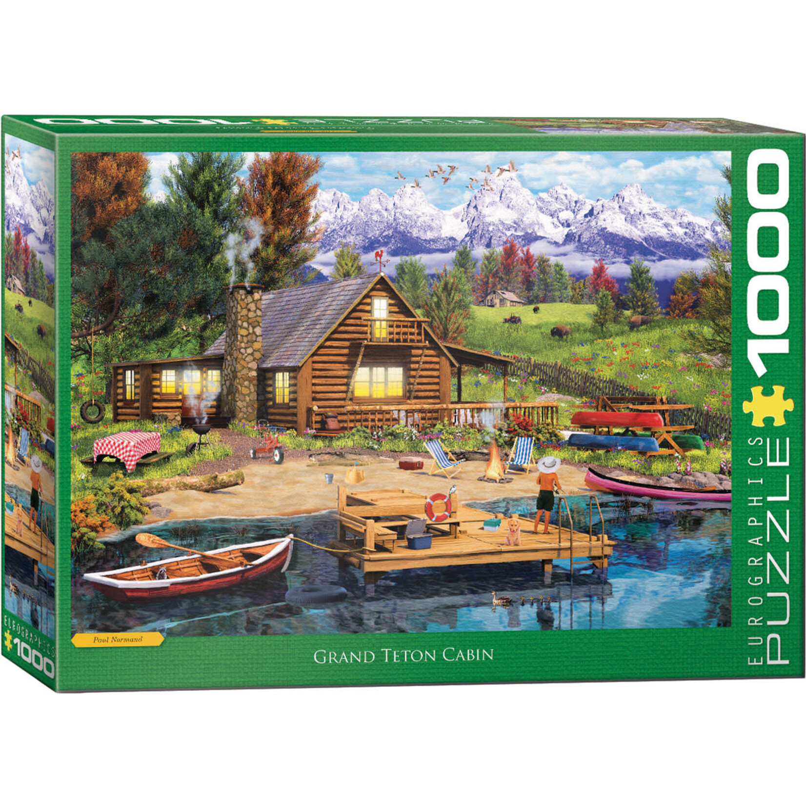 EuroGraphics Mountain Cabin 1000pc