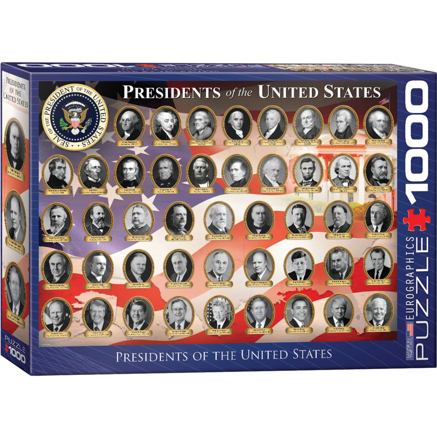 EuroGraphics Presidents of the United States 1000pc