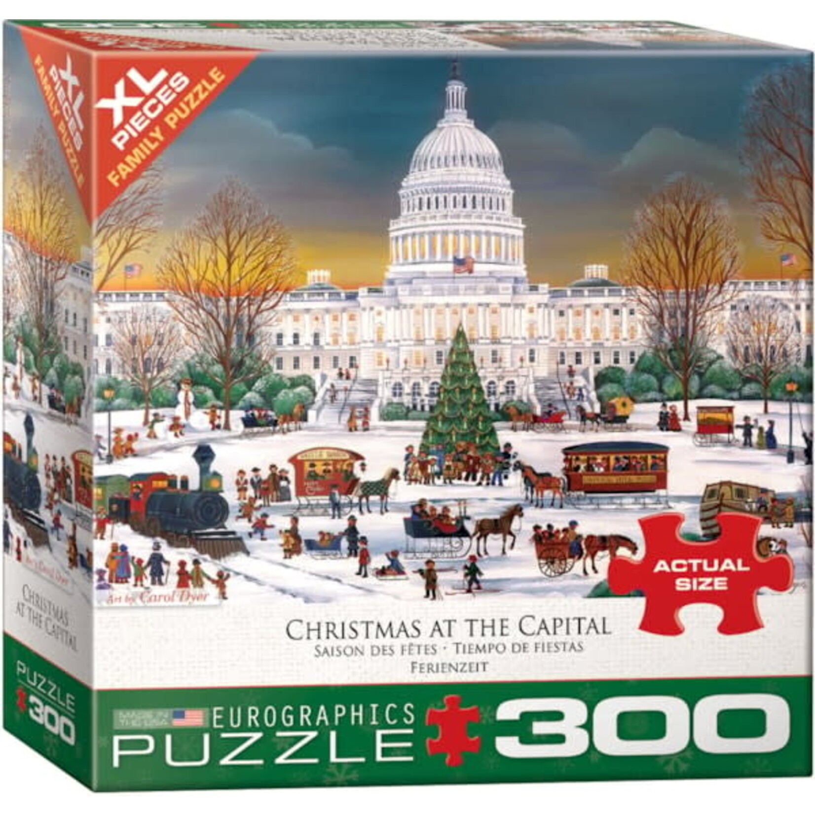 EuroGraphics Christmas at the Capitol 300pc