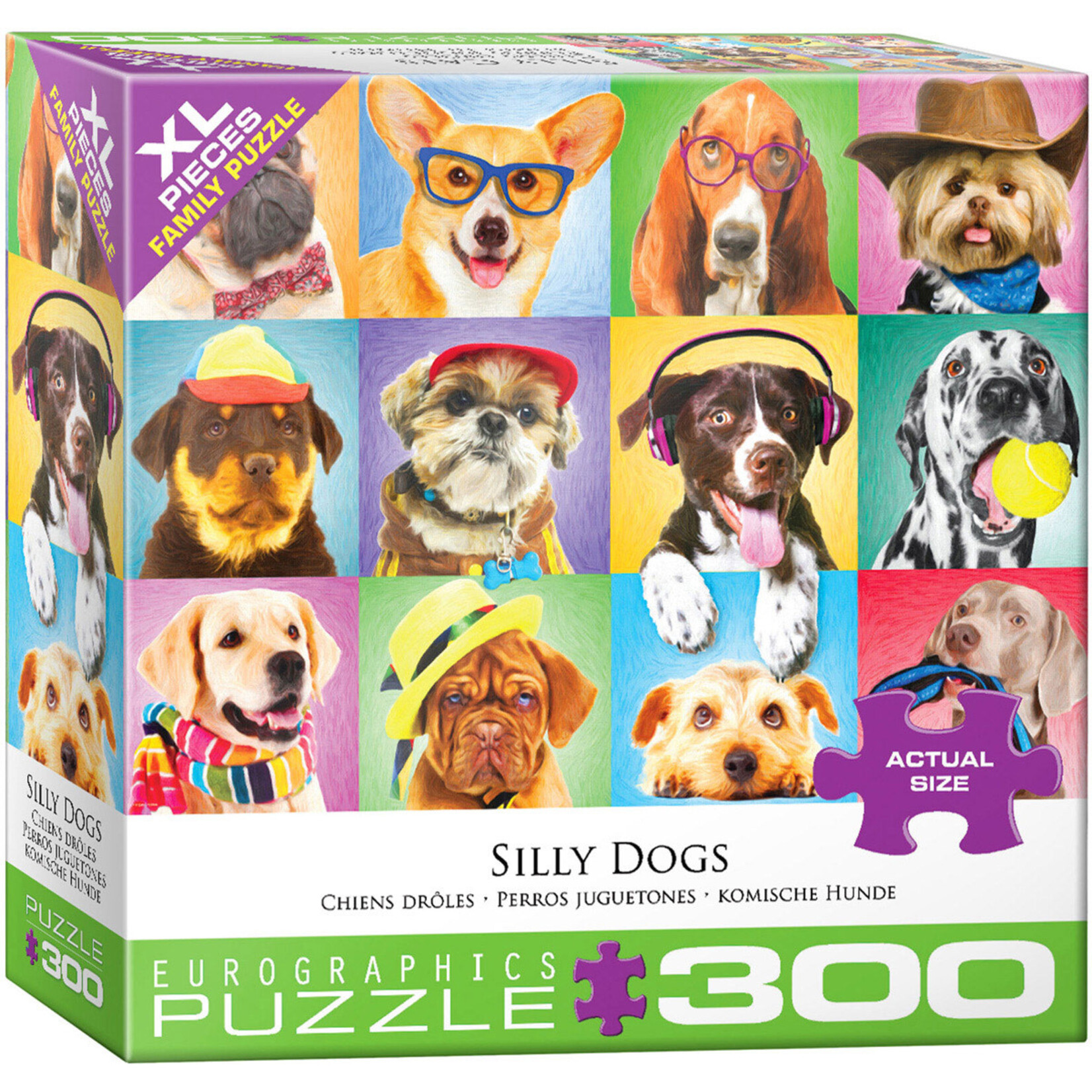 EuroGraphics Silly Dogs 300pc