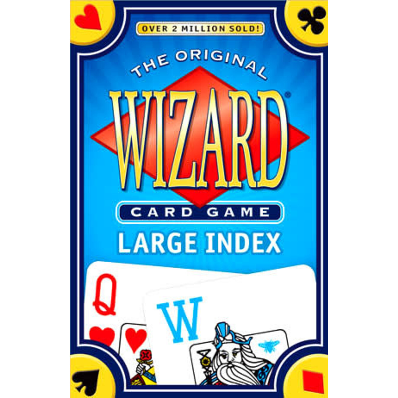 US Games Systems Wizard Card Game Large Index