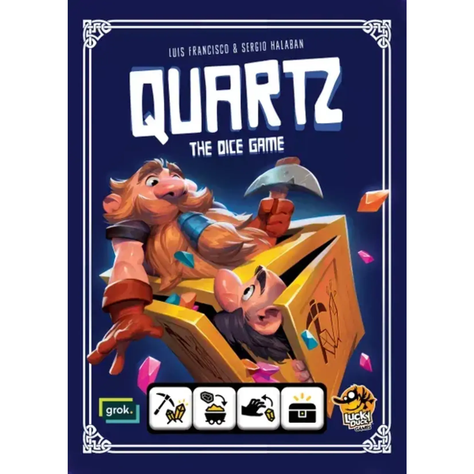 Lucky Duck Games Quartz Dice Game